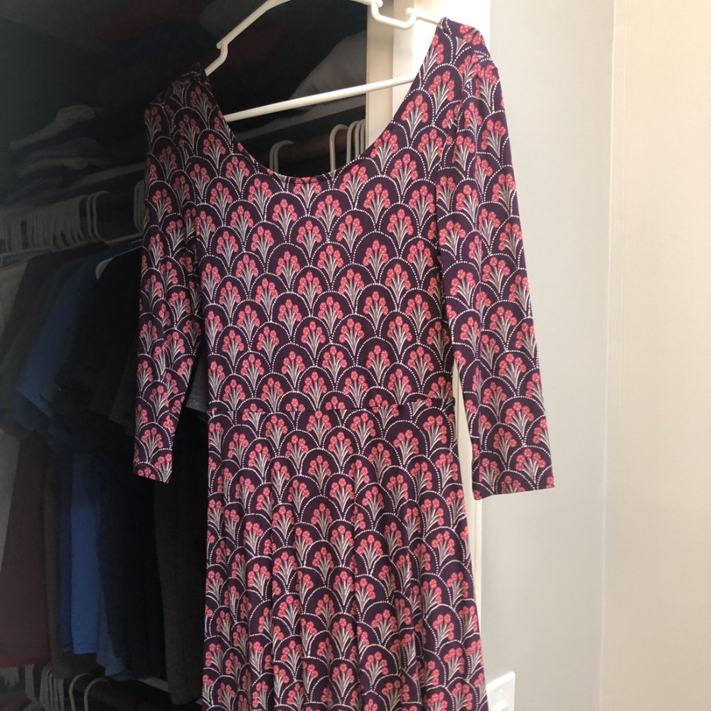 Express scoop neck low back dress/tunic, size XS